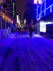 雪の歌舞伎町