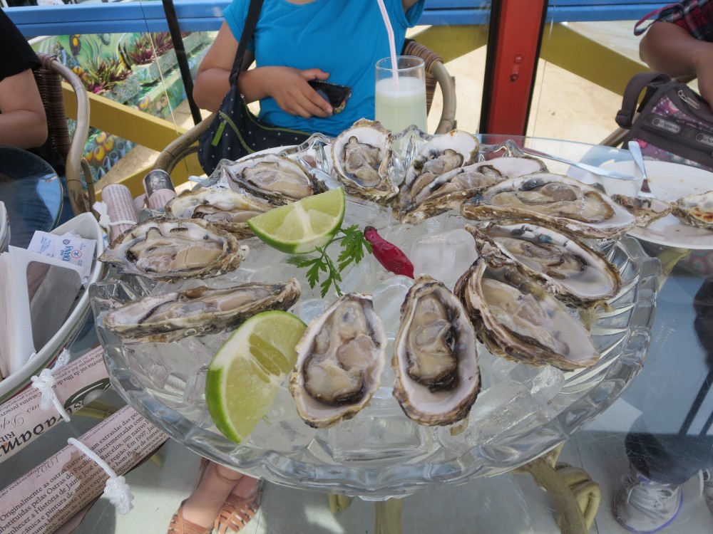 ’Kaki（oyster/persimmon in Japanese)’ in Brazil
