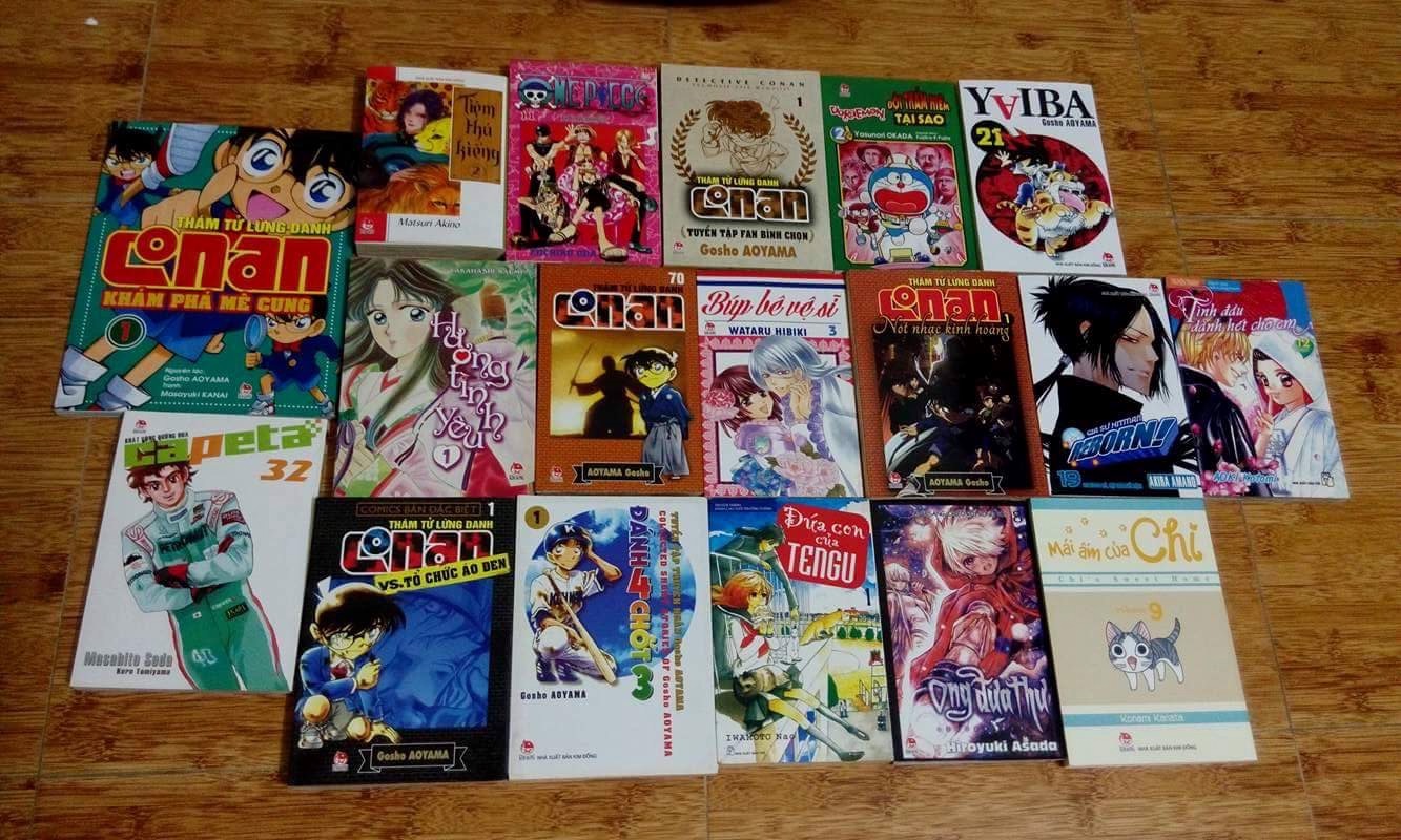 베트남의 일본 만화 사정(1) Japanese comic books in Vietnam (1)