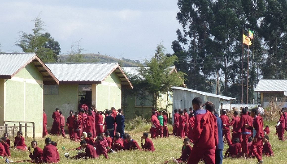 エチオピアの学校の制服