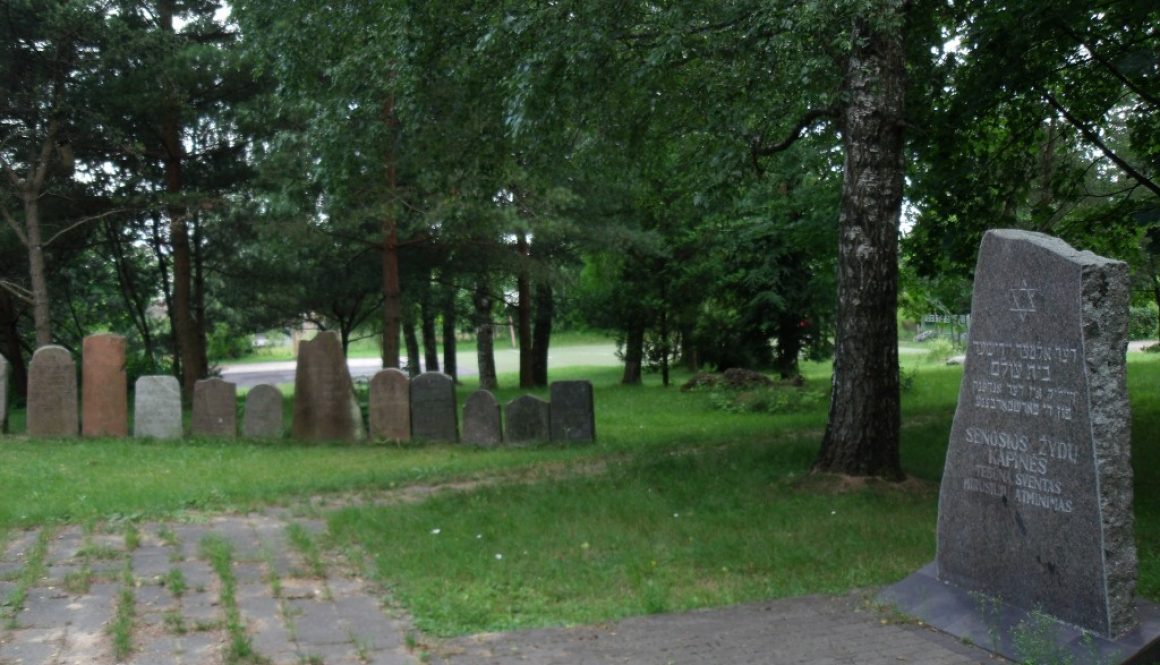 プルンゲのユダヤ人の墓地の跡